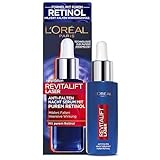 L'Oréal Paris Retinol Serum, Anti-Falten Nacht-Serum, Mit Vitamin A, pflegendem Öl & Hyaluronsäure, Revitalift Laser, 30 ml