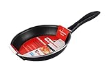 MAGEFESA Black Bratpfanne, Metall Legierter Stahl Antihaftbeschichtung, Schwarz, 28 cm