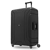 REDOLZ Hartschalen Check-in Koffer ohne Reißverschluss | 3-Punkt-Verschluss-System | Großer XL Trolley 53 x 28 x 75 cm aus hochwertigem Polypropylen Material | 4-Rollen & TSA-Schloss (Essentials 15)