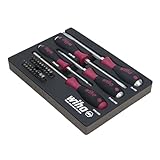 Wiha 52690 MicroFinish Schaumstoffschalen-Set, 25-teilig