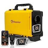 Sunster 8KW Diesel Luftheizung, 12V Standhezung Diesel mit Innere Kreislauffunktion, Bluetooth APP, LCD Schalter& AC 110-240V Adapter, Standheizung für Bus Boote LKW Auto RV Wohnmobil
