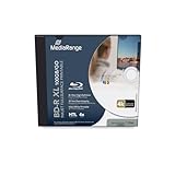 MediaRange BD-R XL 100GB 4x bedruckbar Disc im Jewelcase