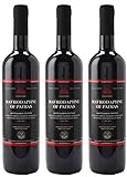 Mavrodaphne aus Patras 3x 0,75l P.D.O. Loukatos Likörwein rot | 15% Vol. | + 20ml Jassas Olivenöl