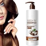 SADO Shampoo, Sado Kokosnussöl-Shampoo, Anti-Schuppen-Shampoo, Schuppen-Kokosnussöl-Shampoo, Schuppen-Flüssig-Reinigungs-Anti-Schuppen-Shampoo (1 Flasche,Shampoo)