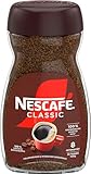 NESCAFÉ CLASSIC, löslicher Bohnenkaffee aus mitteldunkel gerösteten Kaffeebohnen, kräftiger Geschmack & intensives Aroma, koffeinhaltig, 1er Pack (1 x 100g)