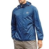 Generisch Uv Schutz Jacke Herren Eisseide Schnell Trocknen Outdoorjacke Mit Kaputze Wasserdicht Einfarbig Nylon Atmungsaktive Sommerjacke Lightweight Weich Sportjacke