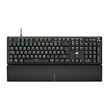 Corsair K70 CORE RGB Mechanische Gaming-Tastatur Mit Handballenauflage - Vorgeschmierte MLX Red Linear Keyswitches - Schalldämpfung - iCUE-Kompatibel - QWERTZ DE Layout - Schwarz