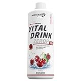 Best Body Nutrition Vital Drink ZEROP® - Kirsche, Original Getränkekonzentrat - Sirup - zuckerfrei, 1:80 ergibt 80 Liter Fertiggetränk, 1 l (1er Pack)