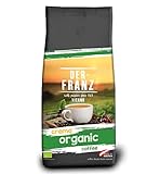 Der-Franz Crema Bio Kaffee, ganze Bohne, 1000 g