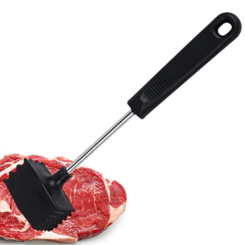 Wukesify Kochhammer-Werkzeug,Spülmaschinenfestes Fleischklopfer-Werkzeug mit Griff - Küchenfleischklopfer für Steak, Rind, Geflügel, Schweinefleisch