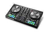 Native Instruments Traktor Kontrol S2 MK3 2-Kanal DJ Controller, 16 Pads, integrierte Soundkarte, Traktor Pro 3, schwarz