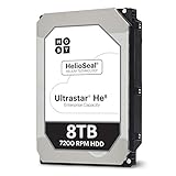 HGST Ultrastar He8 HUH728080ALE604 8TB 7200 U/min SATA 6Gb/s 3,5 Zoll 128 MB 512e HDD (0F23668) (zertifiziert generalüberholt)
