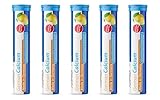 Calcium Brausetabletten 5x20 Stk. Zitronen Geschmack - 500 mg Kalzium - T&D Pharma German Calcium – Made in Germany
