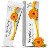 Ringelblumensalbe | Hoher Anteil Calendula Extrakt | pflegt & lindert trockene Haut | Besonders hautverträglich | Salbe gegen Hautirritationen | 50 ml