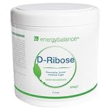 D-Ribose essentieller Zucker Pulver - Vegan - Glutenfrei - GVO-frei - Müdigkeit - Leistung - 200g