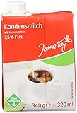 Jeden Tag Kondensmilch 7.5% ohne Gentechnik Packung, 340g