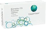 BIOMEDICS EVOLUTION Biomedics 55 Evolution Monatslinsen weich, 6 Stück / BC 8.6 mm / DIA 14.2 / -2,25 Dioptrien