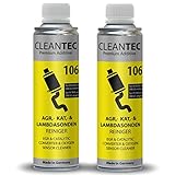 CleanTEC 106 Innovativer Oxicat, Kat, Lambdasonden, Katalysator, AGR Ventil, EGR, Turbo Reiniger Additiv 300ml für Diesel und Benzin Fahrzeuge geeignet (2)