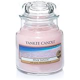 Yankee Candle Duftkerze im Glas (klein) | Pink Sands | Brenndauer bis zu 30 Stunden