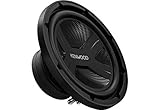 Kenwood Car Audio KFC-PS2517W PS-Series Subwoofer, 25 cm, 10 Zoll, 1300 W, Single VC, 4 Ohm