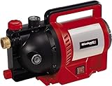 Einhell Gartenpumpe GC-GP 1250 N/1 (1.200 W, max. 5000 L/h, max. Förderhöhe 50 m, Wasserfüllanzeige, Wassereinfüllöffnung /-ablassschraube, Frostschutz, Thermoschutz)