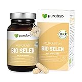 Bio Selen Kapseln aus Senfsamen | im Glas | 100µg pro Kapsel | 3-Monatsversorgung | Organisch | Nur 1 Kapsel täglich | Selen Bio | hochdosiert