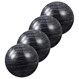 Homoyoyo 4Stücke Jade Massagebälle Tragbare Handmassagerollen zur Stressreduktion und Handübung Langlebige und Glatte Handball Alternativen für Zuhause