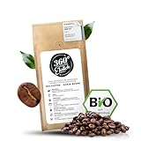 360° Premium Bio Kaffeebohnen 250g, 100% Honduras Hochland Arabica Kaffeebohnen Bio - Köstlich, mild, säurearm - Bio Kaffee ganze Bohnen - Ideal als Kaffeebohnen Vollautomat - 360° Rundum Ehrlich