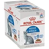 ROYAL CANIN Indoor Sterilized - Wet Food for Adult Cats - Chunks in Sauce 12x85 g