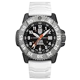 Luminox Taucheruhr für Männer Weiß/Schwarz mit 2 Bändern XL.3359.Set