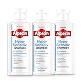 Alpecin Hypo-Sensitiv Shampoo - 3 x 250 ml - Haarshampoo bei trockener und empfindlicher Kopfhaut | Ohne Farbstoffe und ohne Parfum