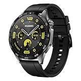 HUAWEI Watch GT 4 46mm Smartwatch, up to 2 Weeks Battery, iOS & Android, Calorie Management, Professional Health Monitoring, SpO2, GPS, Black, DE Version