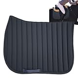 Generisch Horse Sattle Pad Western, Pony Sattelpad - Stoßdämpfung atmungsaktiven Reitstreifen Sattelpolster - Stylishequestrian Reitausrüstung für Anfänger -Enthusiasten -Profis