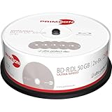 PRIMEON BD-R DL 50GB/2-8x Cakebox (25 Disc) Ultra-Protect-disc Surface