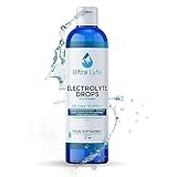 Ultra Lyte Keto Electrolytes Trace Mineral Drops - Hochkonzentrierte Mineralergänzungen mit null Kalorien - Vegan-freundliche Elektrolyt-Tropfen für Hydratation, Muskelkrämpfe - 96 Portionen