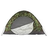 Trintion Wurfzelte Camping Kuppelzelt Wasserdichtes Camouflage Wanderzelt 2-3 Personen Campingzelt mit Tragetasche für Camping Reise Trekking 200x150x110cm