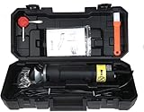 Elektrische Schafschere, 690 W, elektrische Fellpflegeschere, 2400 U/min, Wollschere, Schafschermaschine, Haarschnitt, Rasierschneider für Schafwolle, 6 Geschwindigkeiten, mit Trag