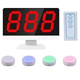 Kabelloses Quizspiel Buzzer System mit Fernbedienung, erweiterbar auf 32 Summer, ideal für Spielshows und Klassenzimmer Lernen
