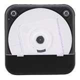 Tragbarer CD -Player mit Fernbedienung - MP3 Stereo Sound Desktop Player für Zuhause, Unterstützt Mehrere Disc, USB/Kopfhörerbuchsen, 2000 mAh Akku für den Außengebrauch, (Black)