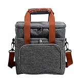 Isolierte Kühltasche, große, weiche Picknick-Kühltasche, isolierte Tragetasche, wiederverwendbare Lunchbox, wasserdichte Kühltasche, Lebensmittelaufbewahrung für Pool, Strand, Camping, Wandern, Reisen