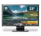 HP Compaq LA2306x 23 Zoll Business Computer Monitor, Desktop Gaming Monitor, Full HD (VGA - DisplayPort - DVI - VESA), PC Bildschirm, Schwarz (Generalüberholt)