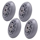 Vadillo 4 x Skating-Schuhe 608ZZ mit Iframe Skating, Rad, hellgrau
