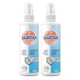 Sagrotan Hygiene Pumpspray – Desinfektionsmittel für Textilien und Oberflächen im Haushalt – 2 x 250 ml Sprühflasche im praktischen Vorteilspack