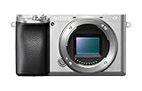 Sony Alpha 6100 | APS-C Spiegellose Kamera mit Sony 16-50mm Power-Zoom-Objektiv | Schneller 0,02s Autofokus mit Augenerkennung für Mensch und Tier, 4K-Filmaufnahmen und neigbares Display | Silber