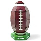 40YARDS American Football Adventskalender 2024 in 3D Football Form (maßstabsgetreu) mit 24 Türchen zum Basteln & Selbstbefüllen - Super Geschenk für Football Fans