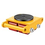 MEELRYD Panzerrollen 6T, Transportfahrwerk 8 Rollen, Möbel-Transportroller, Rollbrett Werkstatt 360° drehbare, Möbelrollen für mühelosen Verschieben von Möbeln Umzugshelfer