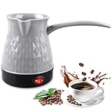 BORDEAG Espressokocher Induktion, Türkische Kaffeekanne, 500 Ml Espressokocher Camping Kaffeekocher Mokkakanne Türkische Kaffeemaschine Stilvolles