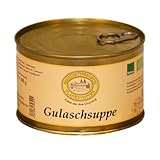 Benediktinerabtei Plankstetten | Plankstettener Gulaschsuppe tafelfertig | kräftig würziger Genuss | Bio | 400g