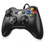 Lunriwis Controller für Xbox 360, Xbox 360 Controller Game Controller mit Kabel Wired Gamepad Joypad Joystick für Microsoft Xbox 360 und PC (Windows 7/8/10/XP)