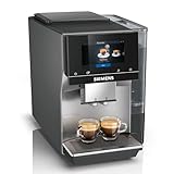 Siemens Kaffeevollautomat EQ700 TP715D01, 35 internationale Kaffeespezialitäten, Cold Brew & Slow Brew, App-Steuerung, iSelect Display, Cappuccinatore, Morning Haze